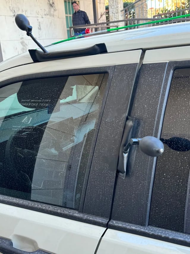 Air-wedge lockout tool safely opening a modern vehicle door without damage during an All Hours Roadside mobile lockout in Austin, TX