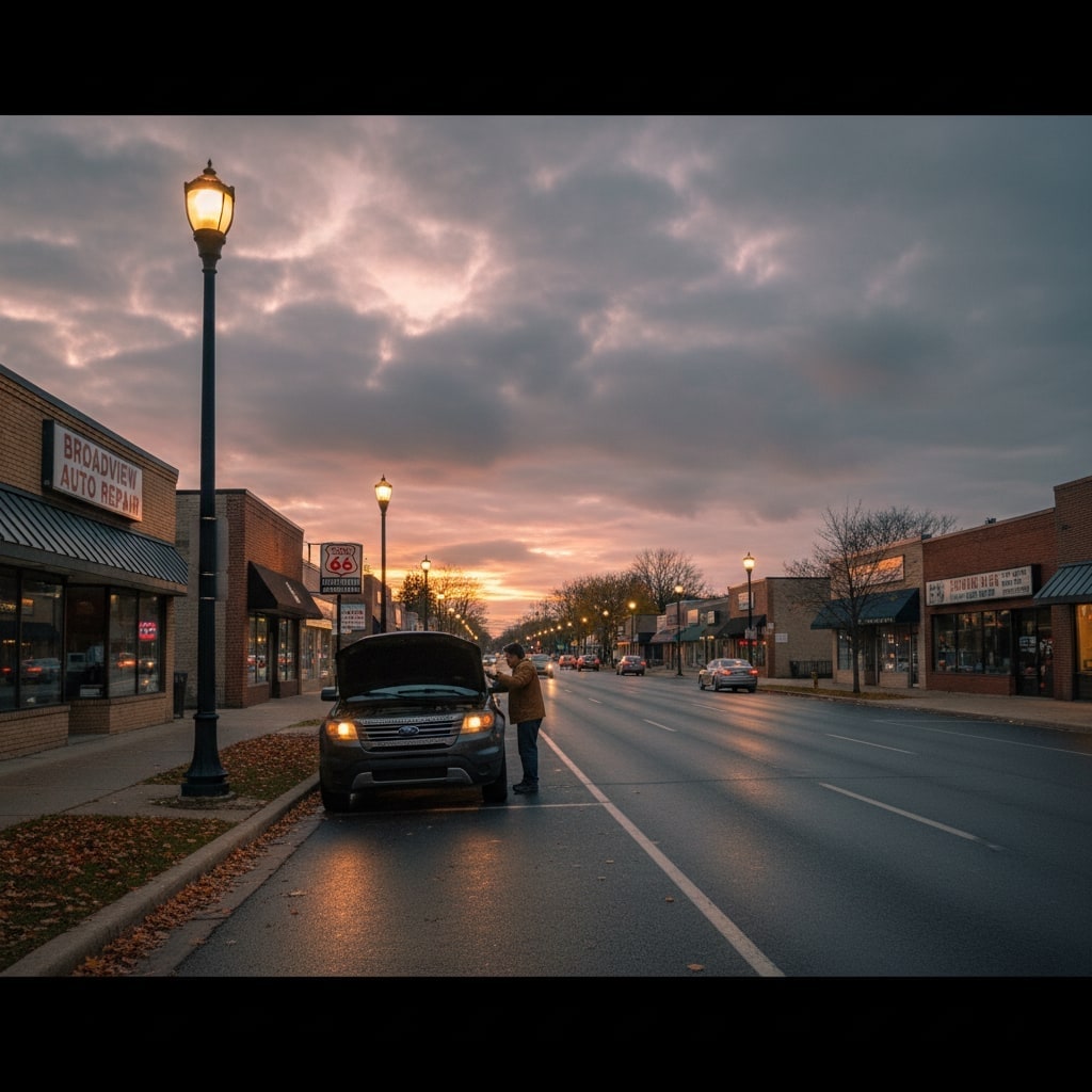 Broadview Chicago roadside assistance